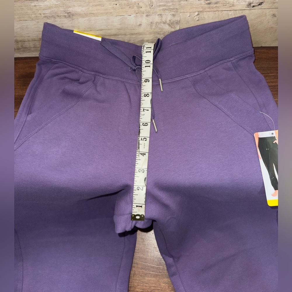 Lole Purple Joggers Drawstring waist, comfy, relaxed fit, loungewear Size Small - Picture 6 of 8